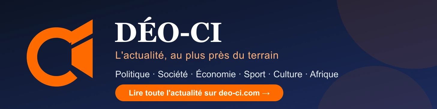DÉO-CI — Publicité du site